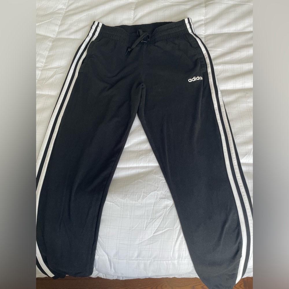 Adidas/EUC Black Legging Pants Joggers Sz S